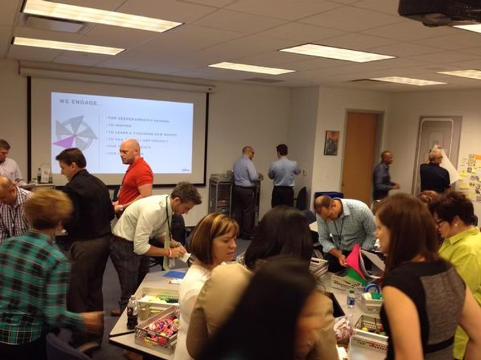 Airline captain leadership program working session